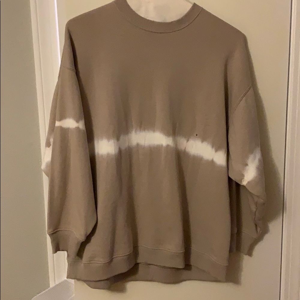 Tie dye oversized sweatshirt